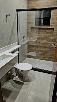 Imagem Casa linear, estilo contemporâneo com 3 qtos 1 suíte, Jardim Atlânti. Oeste