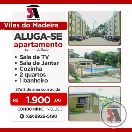 Imagem Apto. 2/4 e 2 vagas - Vilas do Madeira
