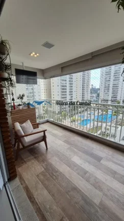 Imagem Venha morar no Domo Life! Apartamento para Venda com 3 dormitórios, sendo 1 Suíte, Ar condicionado, 123m², 2 vagas, Varanda Gourmet, Centro - São Bernardo do Campo