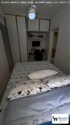 Imagem EXCLUSIVA COBERTURA COM ENERGIA SOLAR NA PITUBA 4/4 UMA SUITE , INFRA , PISCINA INTERNA  E TRÊS VAGAS 