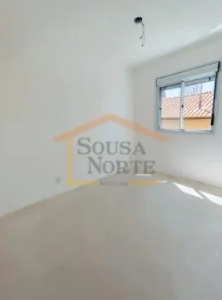 Imagem Apartamento novo, 2 dormitórios, banheiro, cozinha integrada à área de serviço, ambas com piso f...