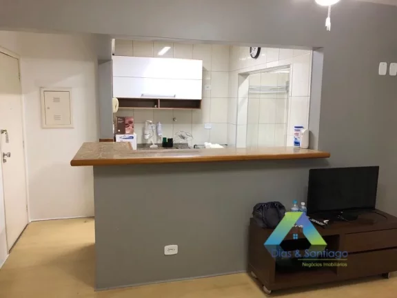 Imagem Apartamento com 1 dormitório à venda, 41 m² por R$ 426.000 - Santo Amaro - São Paulo/SP