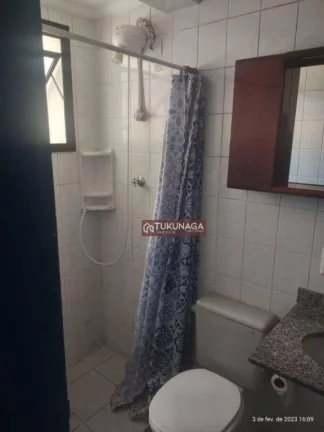Imagem Aconchegante Apartamento com sacada, carpete de madeira nos 2 dormitórios e na sala, à venda, 65 m² por R$ 390.000 - Vila Rosália - Guarulhos/SP