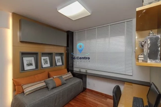 Imagem Ótimo apartamento à venda no Bairro Sion, Belo Horizonte - MG. Com 176.46m² de área total, conta...