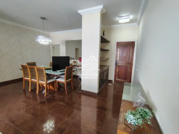 Imagem Apartamento de 3 quartos com suíte, 2 salas e 2 vagas de garagem na Vila Luis Antônio em Guarujá-SP - 150,25 m² de área