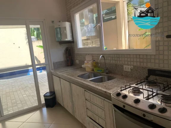 Imagem Anual Aluguel Juquehy, Venda, Alug Temporada - Condomínio pé na areia, com 4 suítes, Piscina priv. Churras. , máx. 12 pessoas | Juquehy Imobiliária