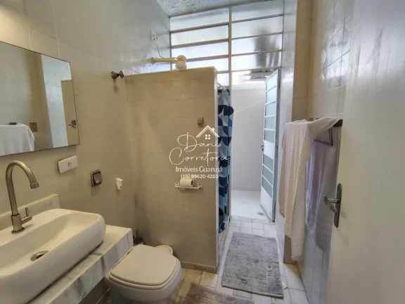 Imagem Apartamento de luxo à venda ou locação em Guarujá-SP, Pitangueiras: 4 quartos, 1 suíte, 2 salas, 3 banheiros, 1 vaga, 160m².