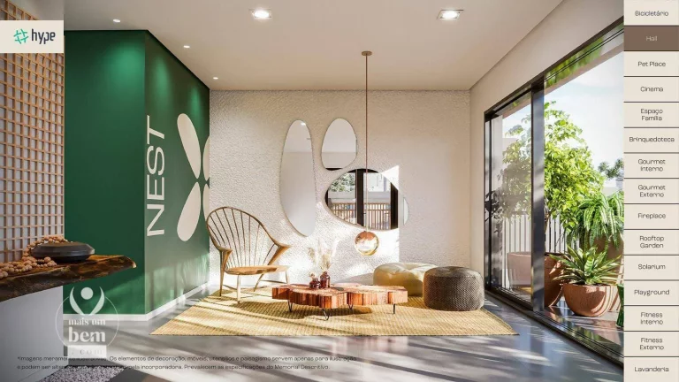 Imagem Apartamento 61 m² com 2 quartos sendo 1 suíte à venda por R$ 606.900 - Bacacheri - Curitiba/PR
