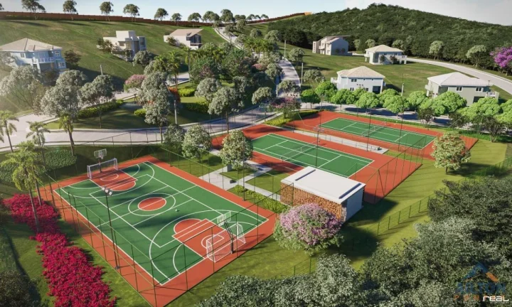 Imagem Lote com 733m2 à Venda em Condomínio Fechado Alpha Ville 3 Praias - Guarapari/ES