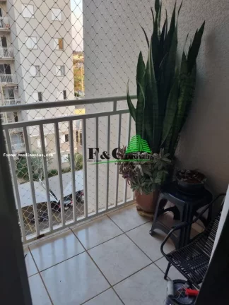 Imagem Apartamento para Venda em Limeira, Residencial Varandas, 2 dormitórios, 1 banheiro, 1 vaga