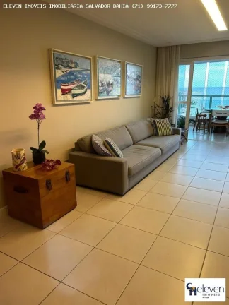 Imagem ELEGANTE APARTAMENTO COM VISTA MAR EM ONDINA COM 2 SUITES VISTA MAR , INFRA E DUAS VAGAS