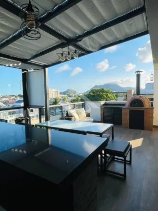 Imagem Cobertura Duplex 4 Suítes | 190m² | Condomínio Enjoy, Recreio dos Bandeiran