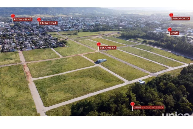 Imagem Lote para venda no Bela Vista Parque ao lado da UFSM