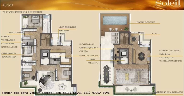 Foto do imóvel: Cobertura duplex com 487 m² 4 ou 3 suítes e 4 vagas. Foto do imóvel: Cobertura duplex com 487 m² 4 ou 3 suítes e 4 vagas.
