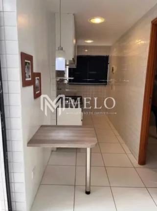 Imagem PARNAMIRIM - Flat com 1qto, 1vaga sendo a ÚNICA unicade com mega varanda