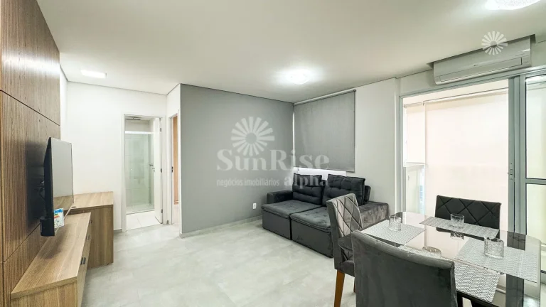 Imagem Apartamento mobiliado para alugar com 1 quarto e 1 vaga 45 m² R$4.200,00 pacote Acqua Bethaville - Barueri/SP