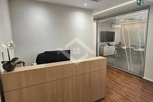 Imagem Leblon Alugo Sala 142m2 com ar central e 2 Vagas