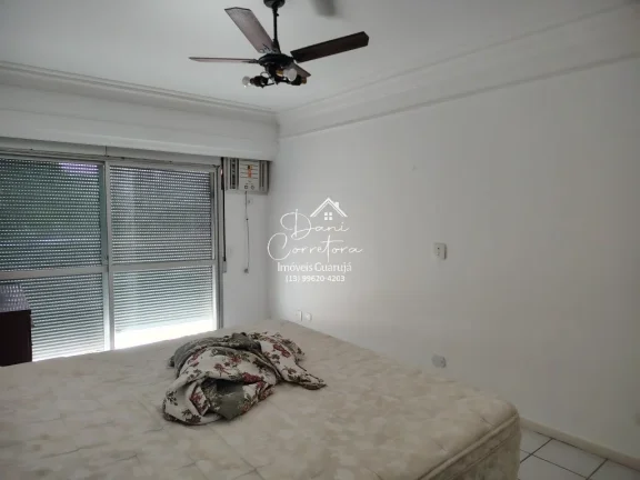 Imagem Apartamento com vista para o mar e lazer, 3 quartos com suíte e 2 vagas na Pitangueiras, Guarujá-SP - 165m² de área.