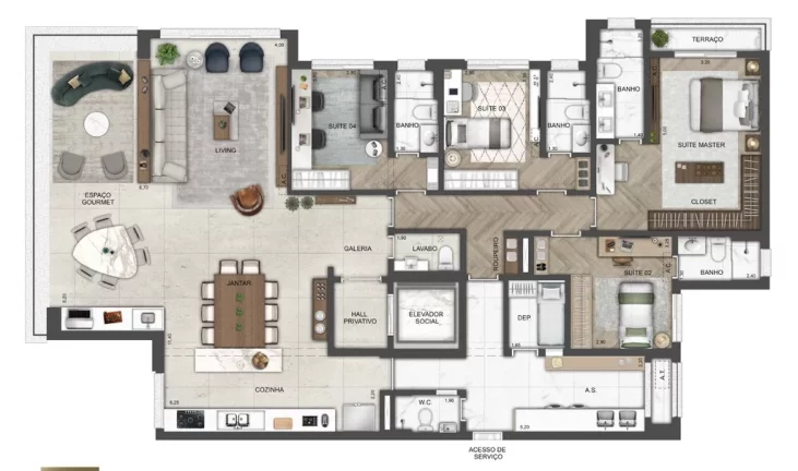 Imagem Apartamento com 4 Quartos à Venda, 325 m² em Vila Romana - São Paulo Imagem Apartamento com 4 Quartos à Venda, 325 m² em Vila Romana - São Paulo