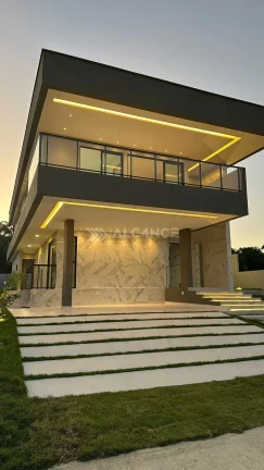 Imagem Casa em Condomínio alto padrão - 5 Suítes - 378,4 m² - Alphaville, Bayeux/PB