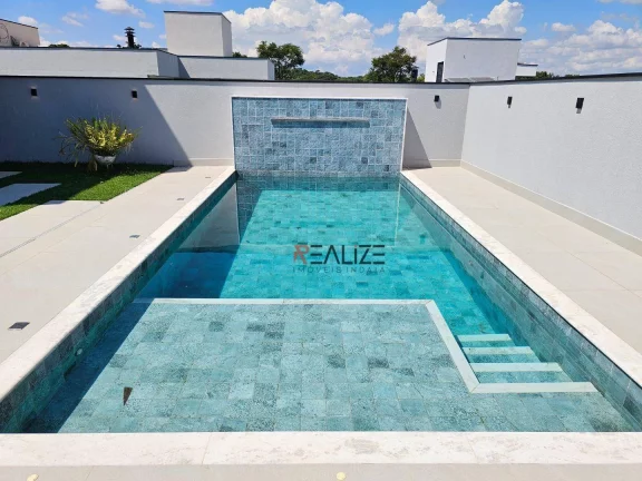 Imagem Sobrado com ampla piscina e quintal à Venda no Condomínio Evidência – Indaiatuba/SP | R$1.970.000