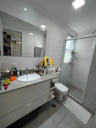 Imagem Apto venda 3 suítes vista piscina, 155m Cond Domo Life Centro SBC SP