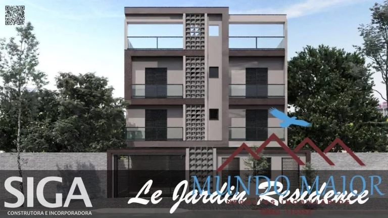 APTO TIPO E COBERTURA /ELEVADOR -BAIRRO JARDIM -128m2!