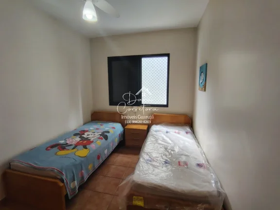 Imagem Apartamento à venda em Guarujá-SP, Morro do Maluf: 3 quartos, 1 suíte, 2 salas, 3 banheiros, 2 vagas de garagem, 126m².