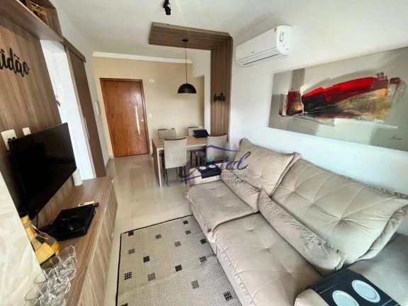 Imagem Apartamento com 2 dormitórios à venda, 90 m² por R$ 610.000 - Tupi - Praia Grande/SP