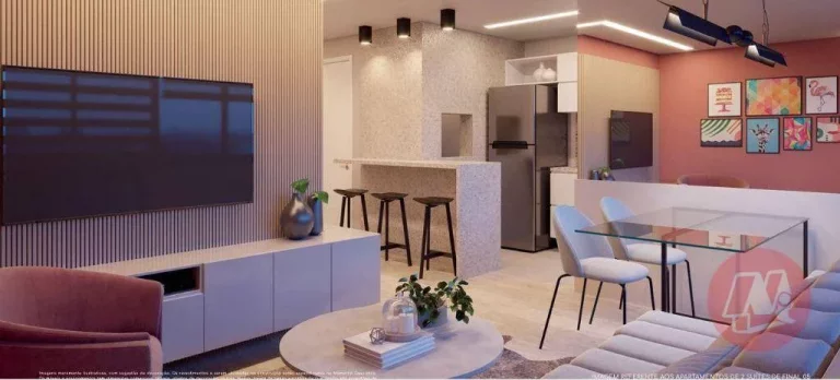 Imagem Studios e apartamentos no Jardim Botânico com infraestrutura.
