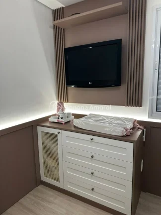 Imagem Apartamento com 2 dormitÃ³rios, sendo 1 suÃ­te, ambos com planejados, garantindo praticidade e elegÃ...