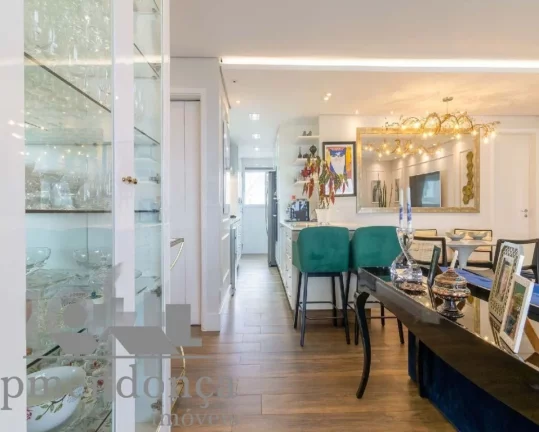 Imagem Apartamento 128m² , 3 suites e 3 vagas, com vista permanente para o Parque da Agua Branca