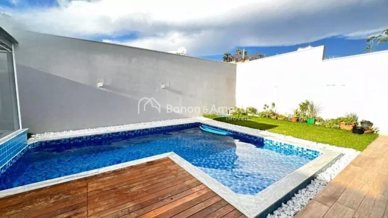 Imagem Esta linda casa no Condomínio La Dolce Vita em Paulínia-SP conta com 3 suítes, sendo uma suíte m...