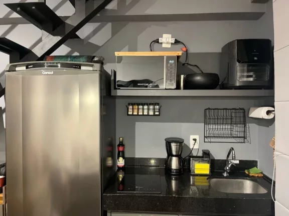 Imagem Studio à venda na Vila Olímpia, São Paulo-SP: 1 quarto, 1 banheiro, 1 vaga, 56m² de área - Imperdível oportunidade!