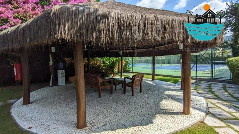 Imagem Casas a venda em Juquehy com. 4 suítes, 3 vagas, serviço de praia, piscina coletiva, sauna, jogos - 240m² de área construída | Juquehy Imobiliária.