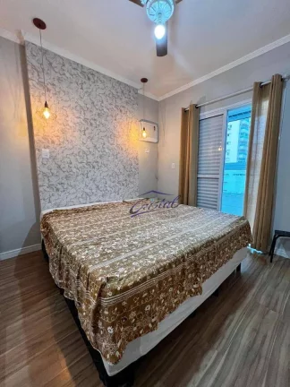 Imagem Apartamento MOBILIADO com 2 dormitórios à venda, 93 m² por R$ 640.000 - Boqueirão - Praia Grande/SP