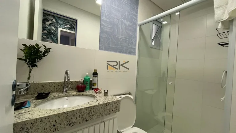 Imagem APARTAMENTO PRAIA GRANDE com 2 dormitórios sendo 1 suíte,1 vaga de garagem,sala 2 ambientes,varanda gourmet com churrasqueira