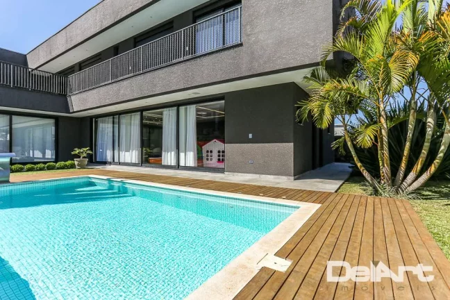 Imagem Residência Alto Padrão - 5 Suítes, Piscina e ELEVADOR no Alphaville Graciosa – 500m² de Sofisticação… Um verdadeiro espetáculo!!!