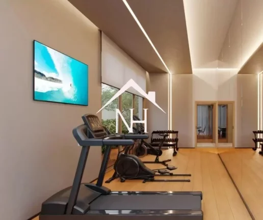 Imagem Studio de 30m com dormitório e varanda, Solarium, Piscina c/deck, fitness, pet place, lounge bar, salão de festas, salão de jogos, sauna,churrasqueira