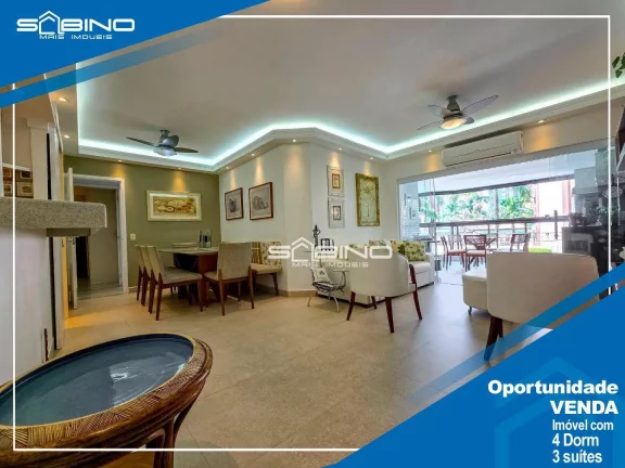 Imagem Apartamento no Edifício Riviera di Capri à venda, com 4 dormitórios 3 suítes, 133m² em Riviera SP
