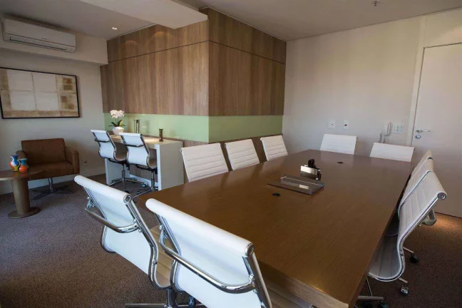Imagem Sala Comercial Completa Alugada Condomínio Thera Oficce Faria Lima 104 m,²