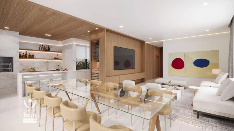Imagem Casa de alto padrão com 3 suítes à venda, 264 m² por R$ 3.121.000 - Santa Felicidade - Curitiba/PR