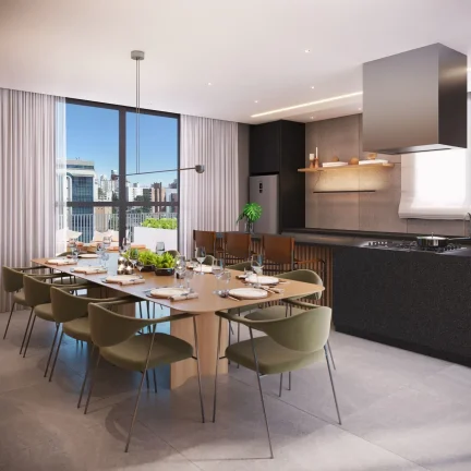 Imagem APARTAMENTO com 1 dormitório à venda com 26.87m² por R$ 398.926,05 no bairro Alto da Glória - CURITIBA / PR