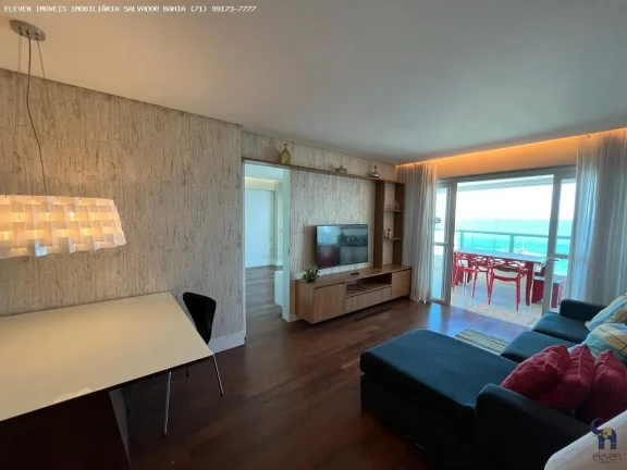 Imagem TERRAZZO ONDINA 129M² - 2 SUÍTES + GABINETE - VISTA MAR LIVRE E HIDROMASSAGEM