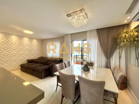 Imagem Ótimo apartamento finamente mobiliado localizado no Saguaçu próximo ao BONJA. Possui 91,96m² pri...