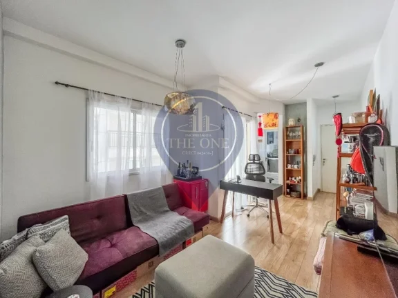 Imagem Imperdível Apartamento à Venda em São Paulo-SP na Consolação: 1 Quarto, 2 Salas, 1 Banheiro, 1 Vaga de Garagem, 43m².