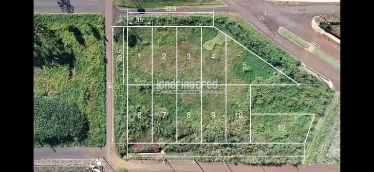 Terreno à venda 6400M², Centro, Santa Tereza do Oeste - PR