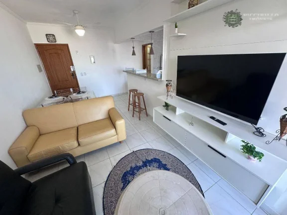 Imagem Apartamento com 1 dormitório à venda, 51 m² por R$ 429.000,00 - Aviação - Praia Grande/SP