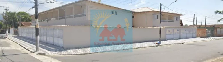 Imagem Maravilhoso Sobrado em Condomínio a Apenas 200 Metros do Mar em Praia Grande/SP - 310mil