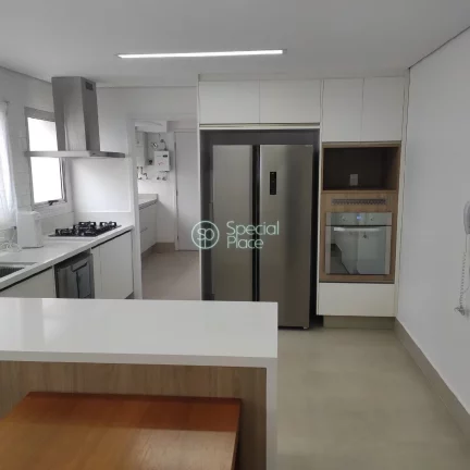 Imagem Ótimo apartamento com 198m² em Moema. Living amplo com varanda, salas de estar, home e jantar inte...